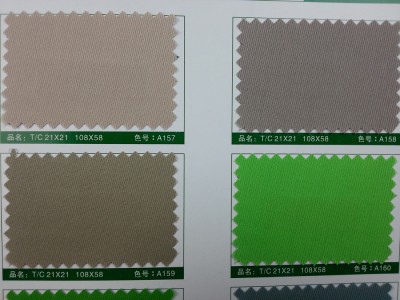 SD-DGYE   滌棉紗卡  T/C  21*21  108*58 細節-23